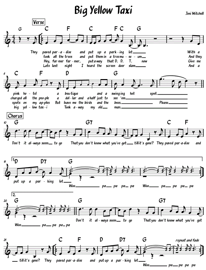 Sheet Music